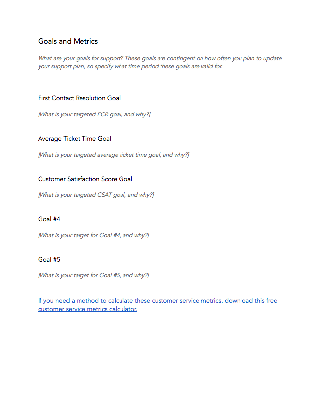 free-customer-support-strategy-template-download-now